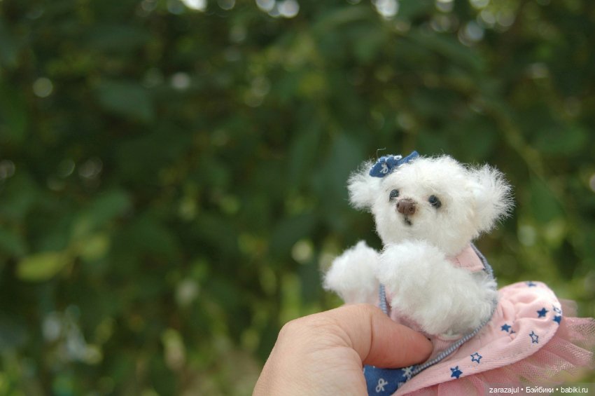 Снежка и лето — Авторские мишки Тедди и друзья: фото (фото 3)