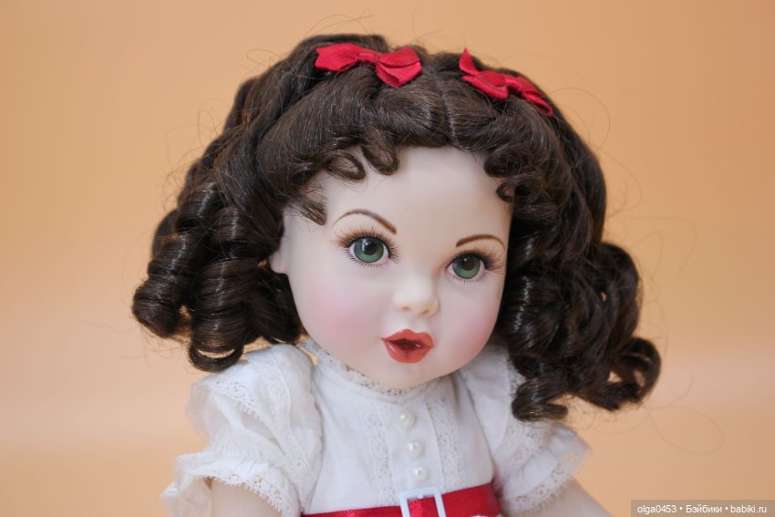 Фарфоровая малышка Scarlett O'Hara от Franklin Mint