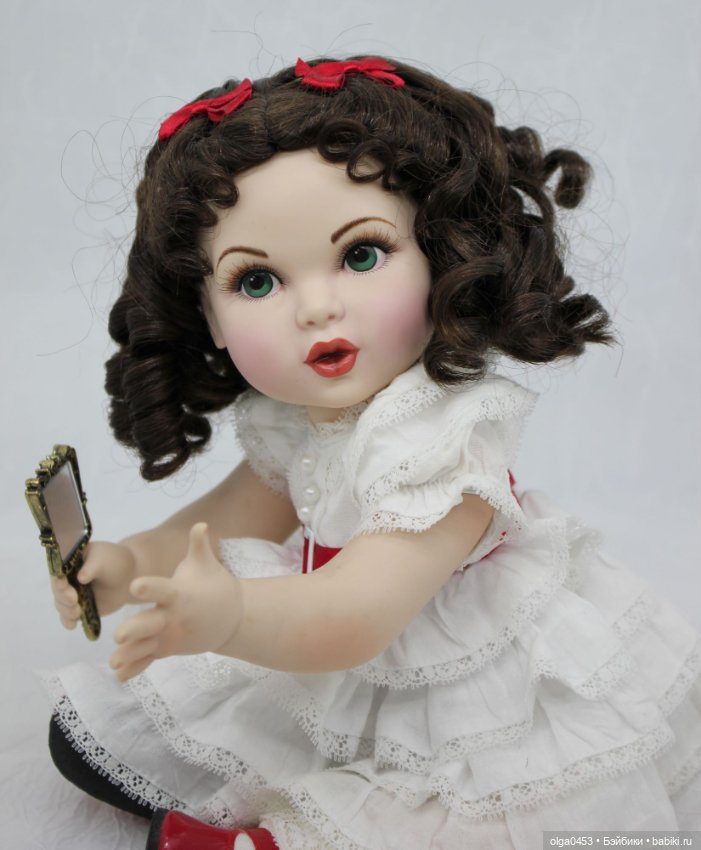 Фарфоровая малышка Scarlett O'Hara от Franklin Mint (фото 2)