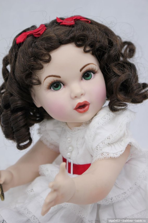 Фарфоровая малышка Scarlett O'Hara от Franklin Mint (фото 4)