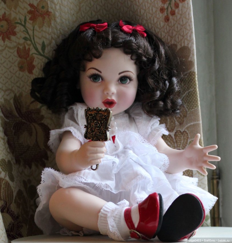 Фарфоровая малышка Scarlett O'Hara от Franklin Mint