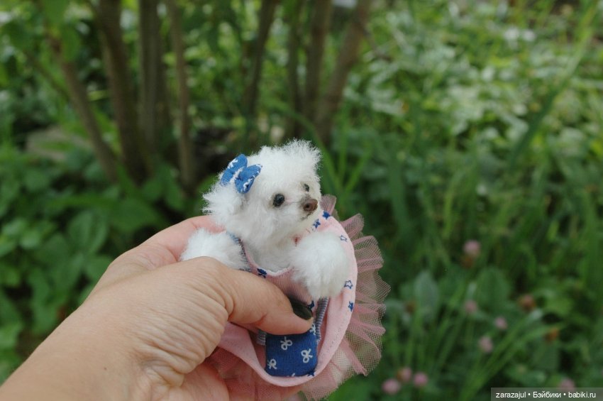 Снежка и лето — Авторские мишки Тедди и друзья: фото (фото 6)