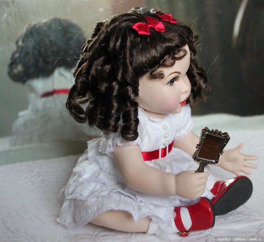 Фарфоровая малышка Scarlett O'Hara от Franklin Mint