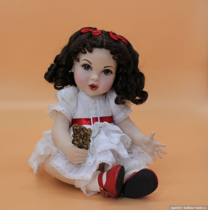 Фарфоровая малышка Scarlett O'Hara от Franklin Mint