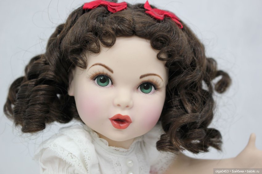 Фарфоровая малышка Scarlett O'Hara от Franklin Mint