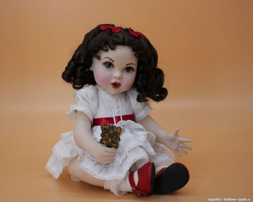 Фарфоровая малышка Scarlett O'Hara от Franklin Mint