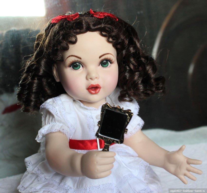 Фарфоровая малышка Scarlett O'Hara от Franklin Mint