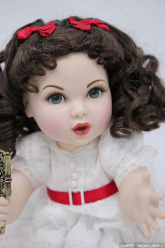 Фарфоровая малышка Scarlett O'Hara от Franklin Mint (фото 3)