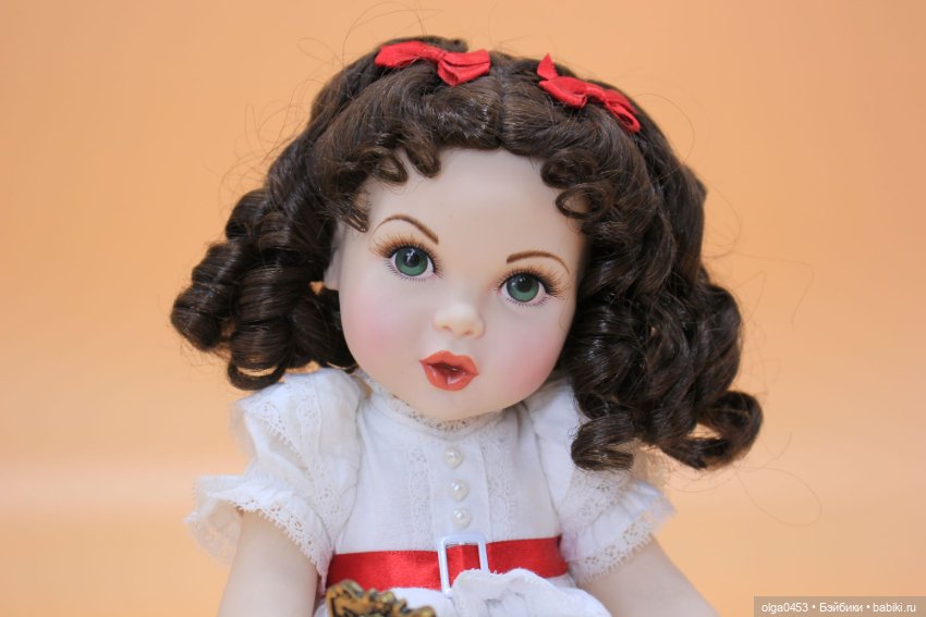 Фарфоровая малышка Scarlett O'Hara от Franklin Mint