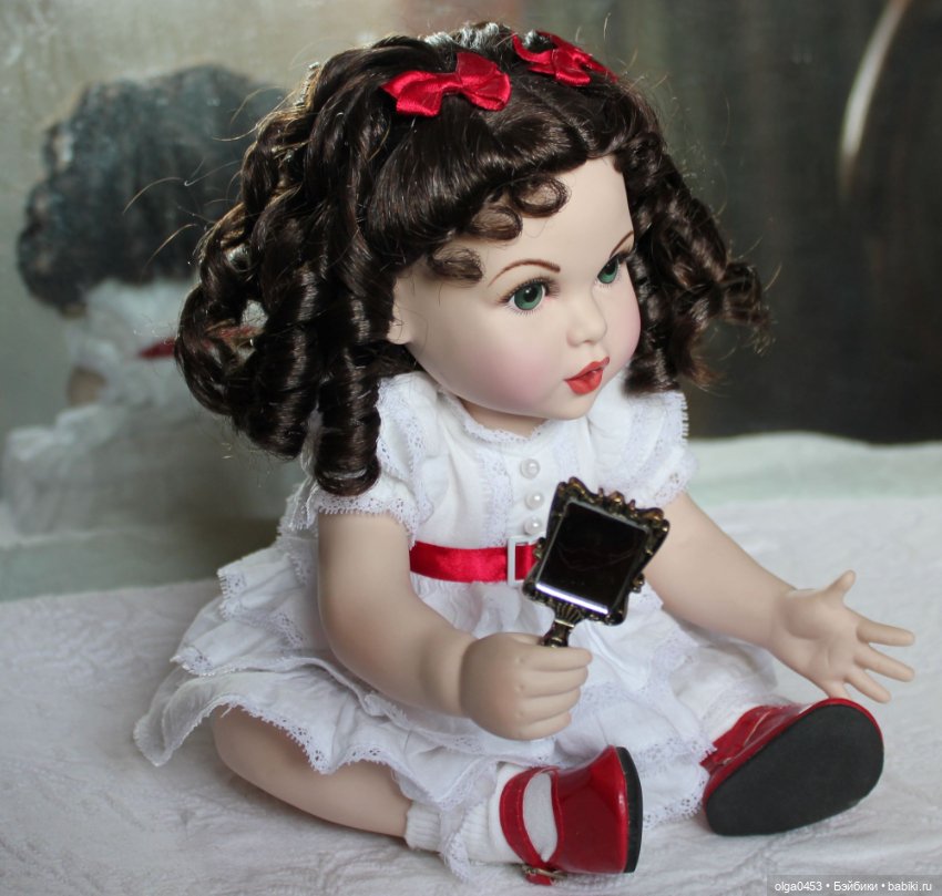 Фарфоровая малышка Scarlett O'Hara от Franklin Mint