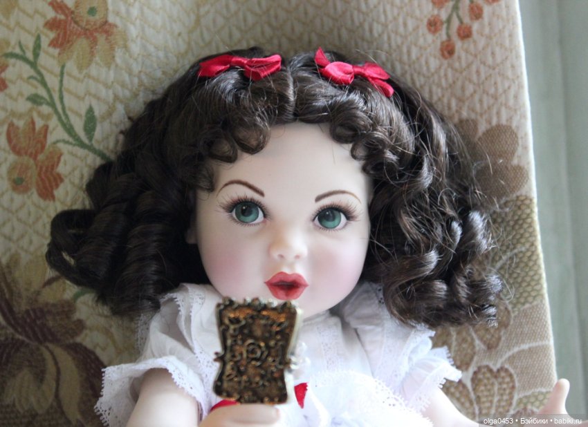 Фарфоровая малышка Scarlett O'Hara от Franklin Mint