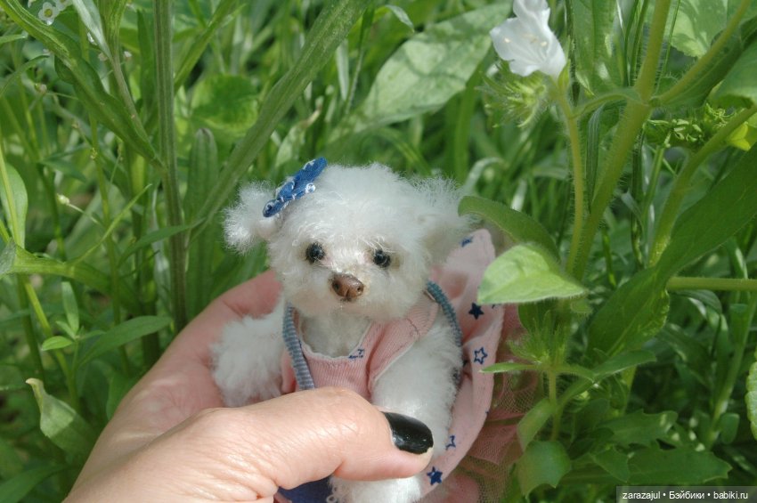 Снежка и лето — Авторские мишки Тедди и друзья: фото (фото 9)