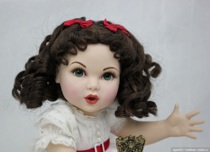 Фарфоровая малышка Scarlett O'Hara от Franklin Mint (фото 8)