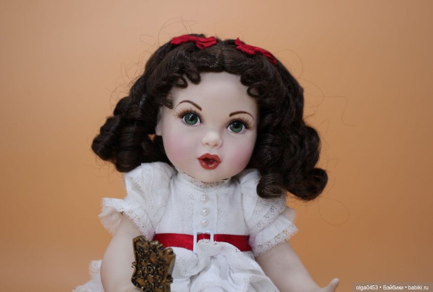 Фарфоровая малышка Scarlett O'Hara от Franklin Mint