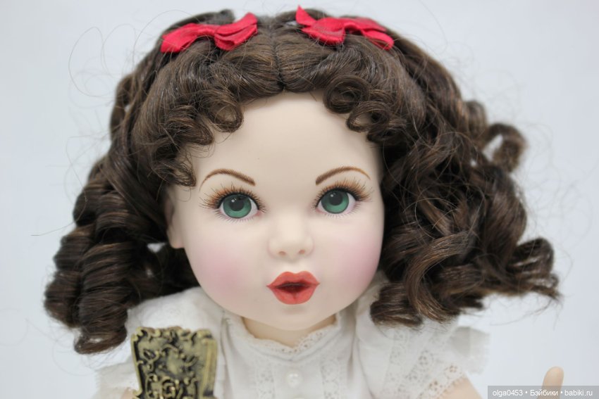 Фарфоровая малышка Scarlett O'Hara от Franklin Mint