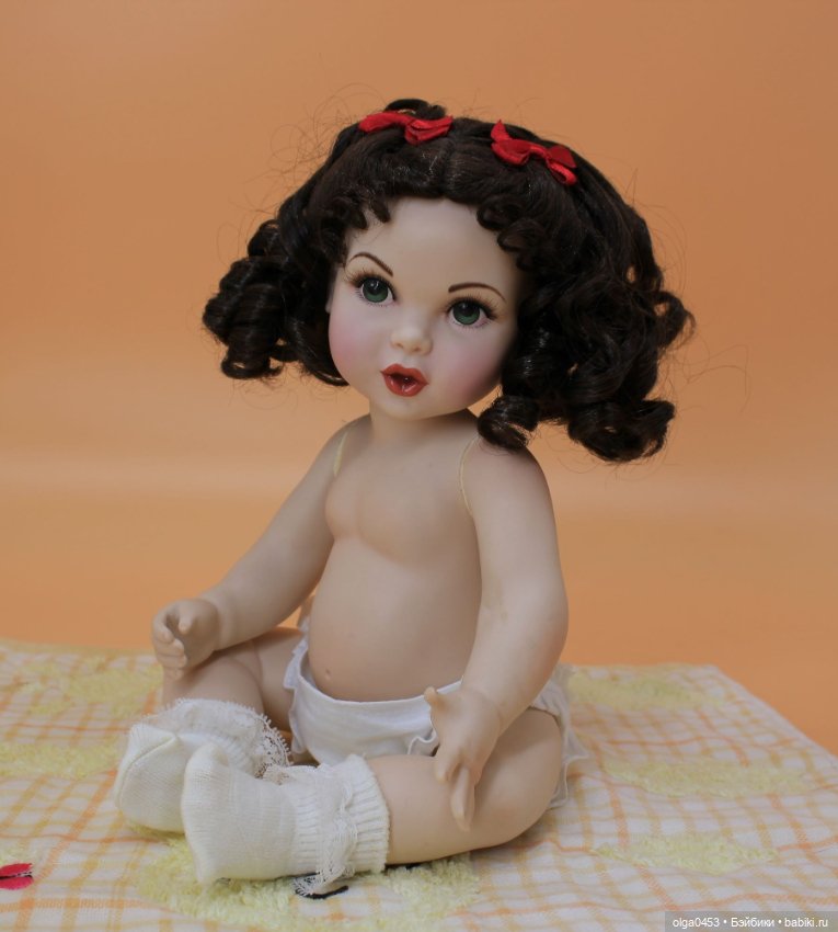 Фарфоровая малышка Scarlett O'Hara от Franklin Mint