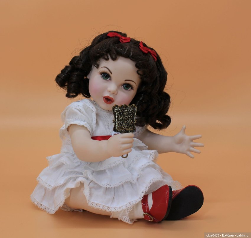 Фарфоровая малышка Scarlett O'Hara от Franklin Mint