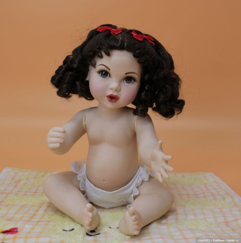 Фарфоровая малышка Scarlett O'Hara от Franklin Mint