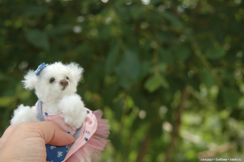 Снежка и лето — Авторские мишки Тедди и друзья: фото (фото 2)