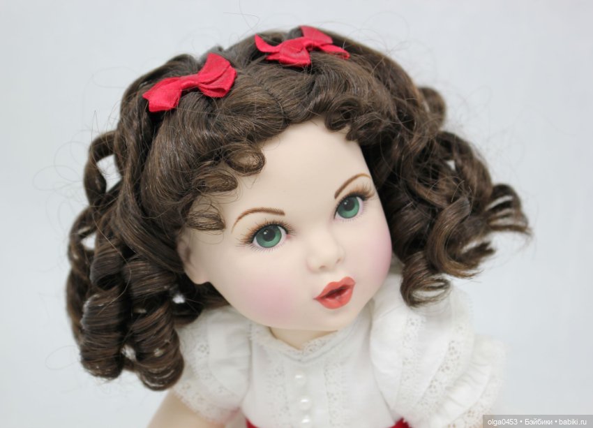 Фарфоровая малышка Scarlett O'Hara от Franklin Mint (фото 10)