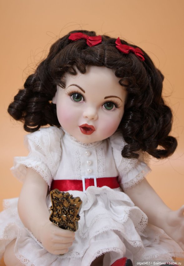 Фарфоровая малышка Scarlett O'Hara от Franklin Mint