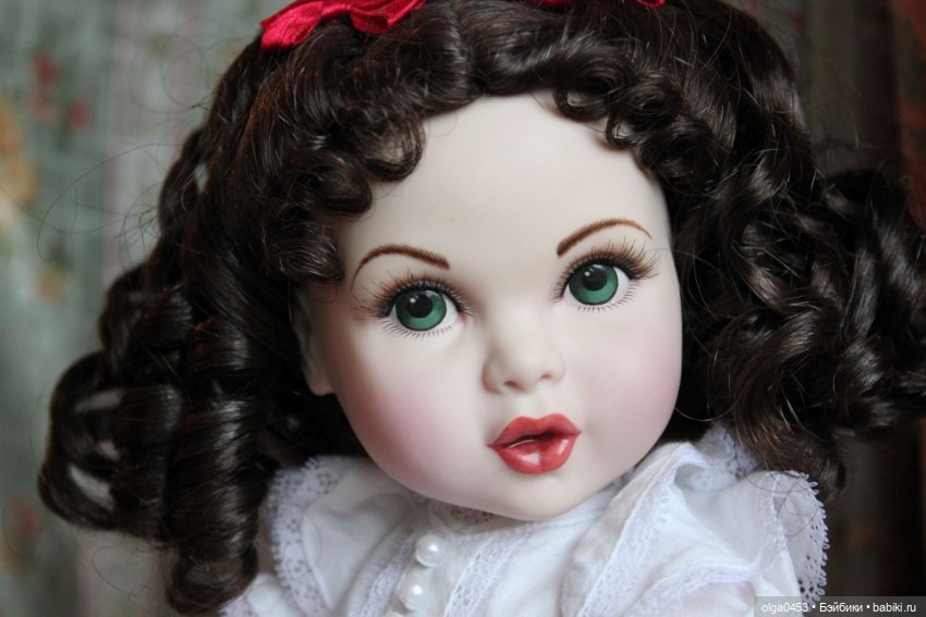 Фарфоровая малышка Scarlett O'Hara от Franklin Mint