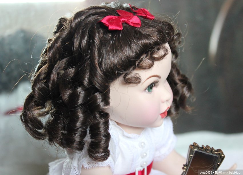 Фарфоровая малышка Scarlett O'Hara от Franklin Mint