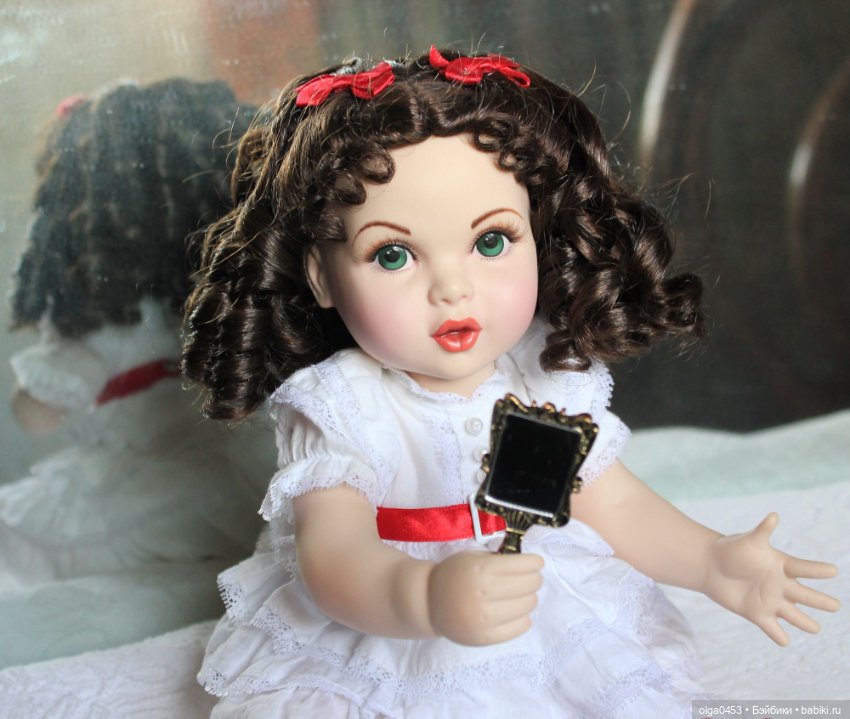 Фарфоровая малышка Scarlett O'Hara от Franklin Mint