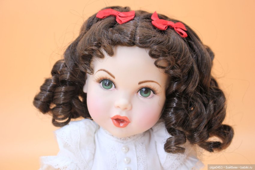 Фарфоровая малышка Scarlett O'Hara от Franklin Mint