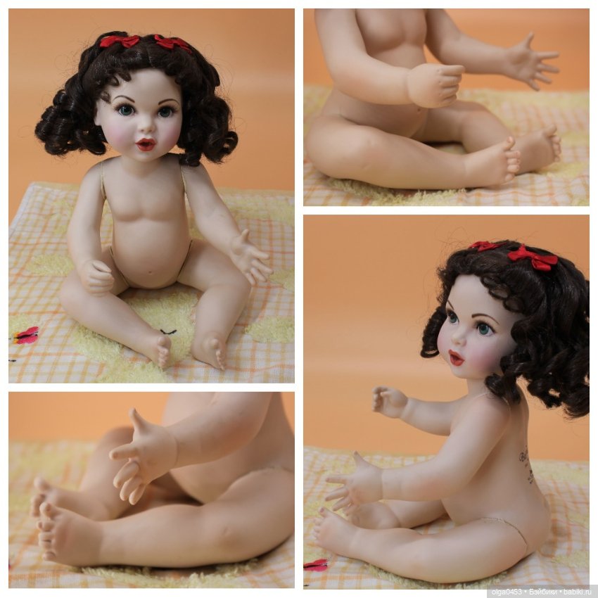 Фарфоровая малышка Scarlett O'Hara от Franklin Mint