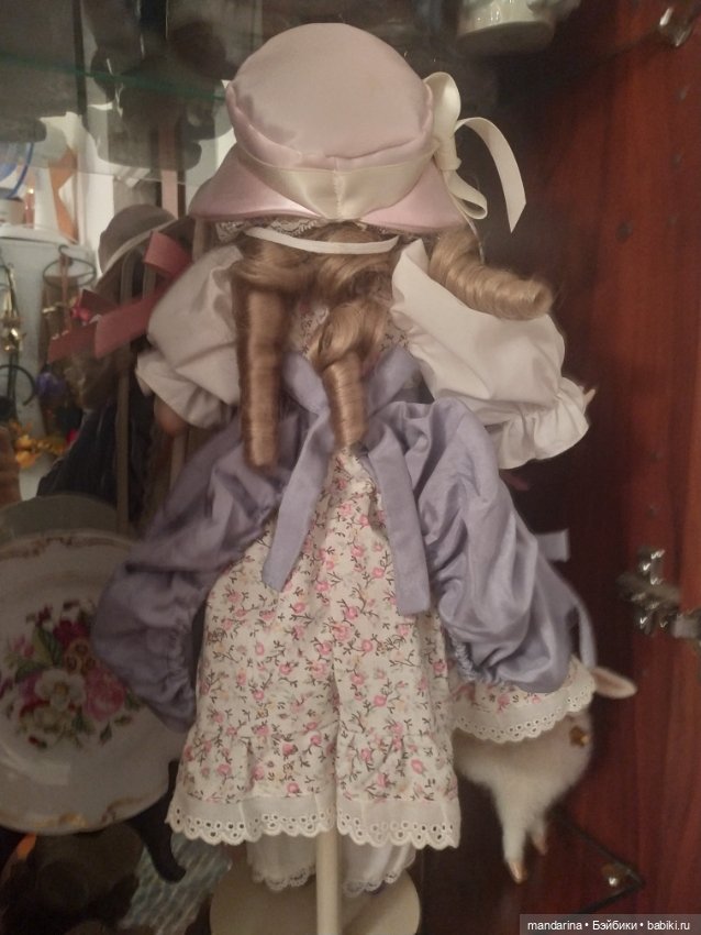 Mary had a little lamb — Фарфоровые куклы Franklin Mint (Франклин Минт): портретные (фото 4)