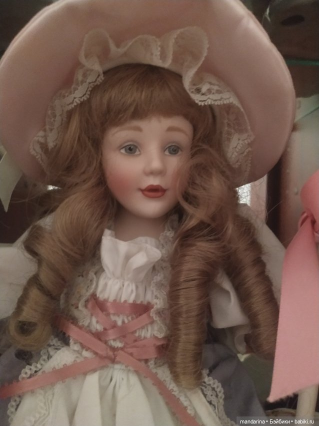 Mary had a little lamb — Фарфоровые куклы Franklin Mint (Франклин Минт): портретные