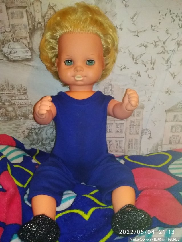 Подскажите это мальчик или девочка? Кукла ГДР Sonneberger Puppen (фото 9)
