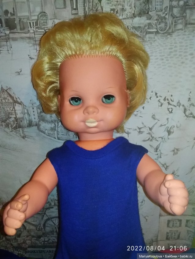 Подскажите это мальчик или девочка? Кукла ГДР Sonneberger Puppen