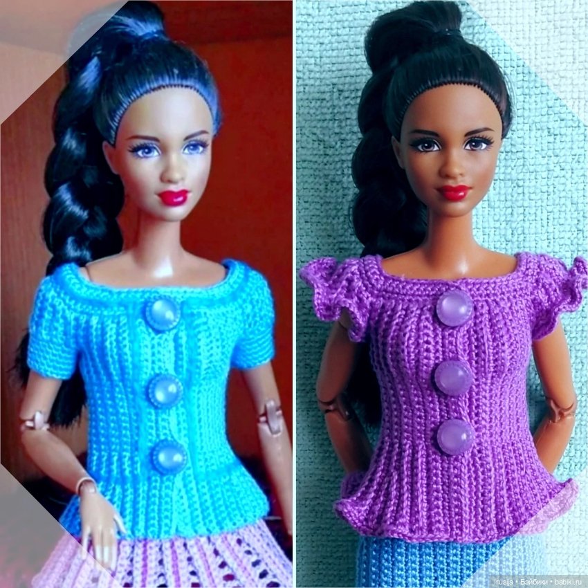 Мои повязушки за этот год. Одежда для кукол барби