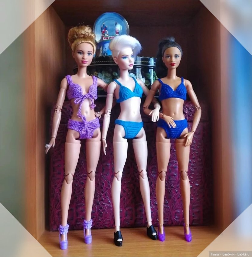 Мои повязушки за этот год. Одежда для кукол барби