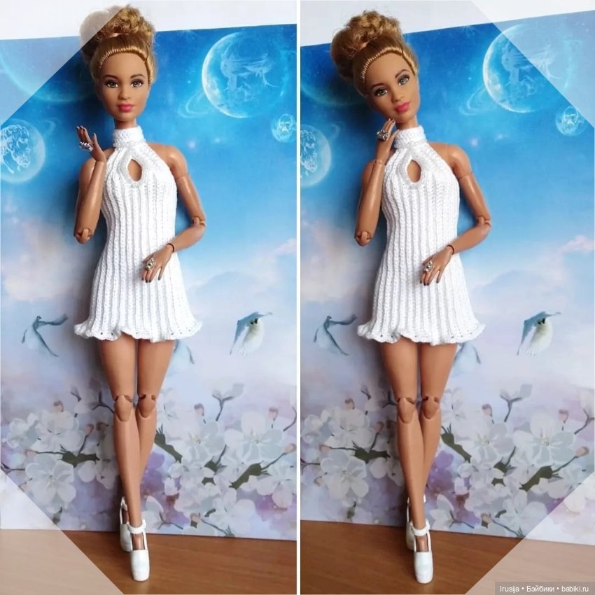 Мои повязушки за этот год. Одежда для кукол барби (фото 5)