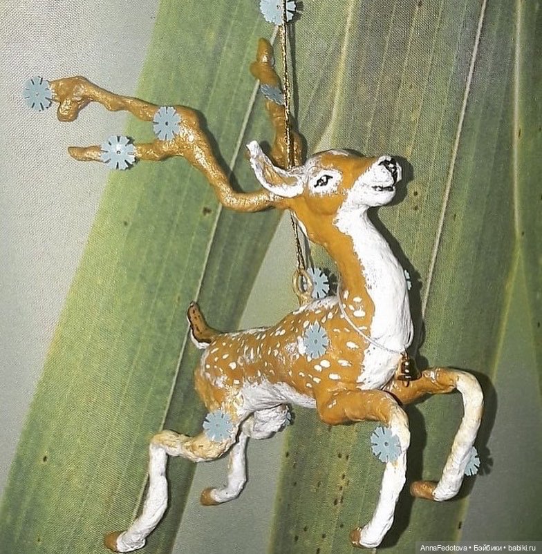 Мои елочные игрушки — Ватные игрушки на елку: ретро