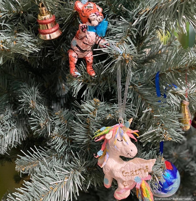 Мои елочные игрушки — Ватные игрушки на елку: ретро