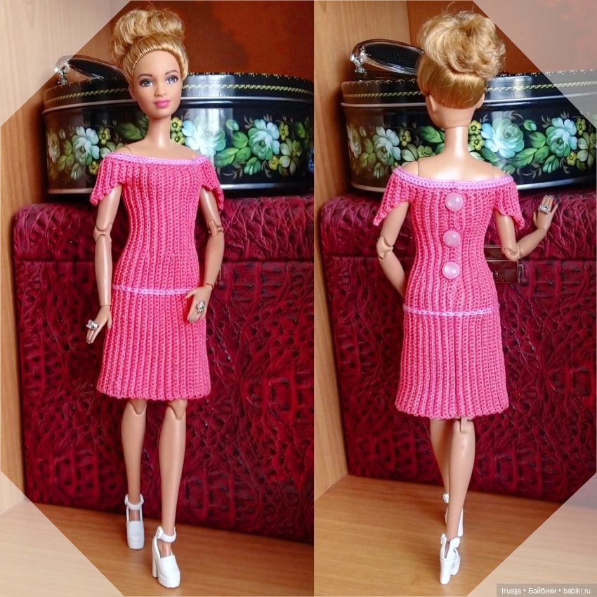 Мои повязушки за этот год. Одежда для кукол барби (фото 2)
