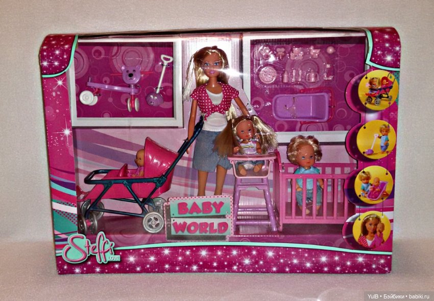 ...Многодетная мама — Куклы Simba: Еви (Evi) и Штеффи (Steffi Love)