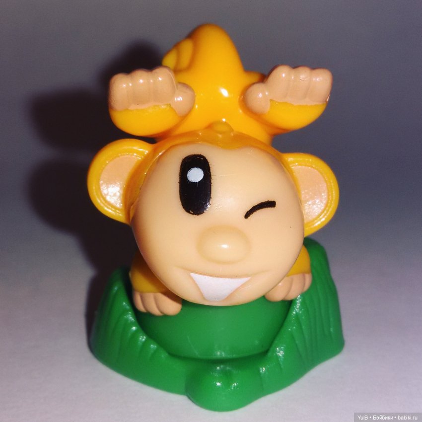 ...Смешные обезьянки — Фигурки Киндер Сюрприз (Kinder) (фото 4)