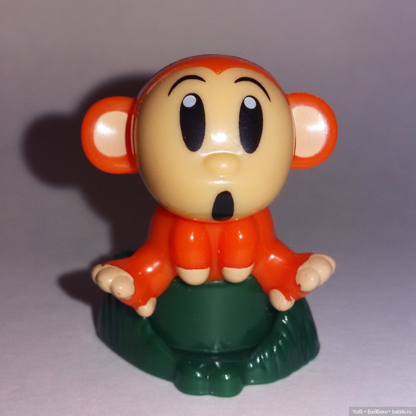 ...Смешные обезьянки — Фигурки Киндер Сюрприз (Kinder)