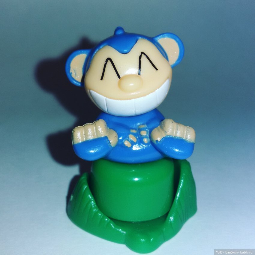 ...Смешные обезьянки — Фигурки Киндер Сюрприз (Kinder) (фото 2)