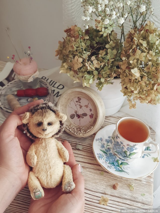 Ёжик!! Лошадка — Домашние фото авторских игрушек: Тедди