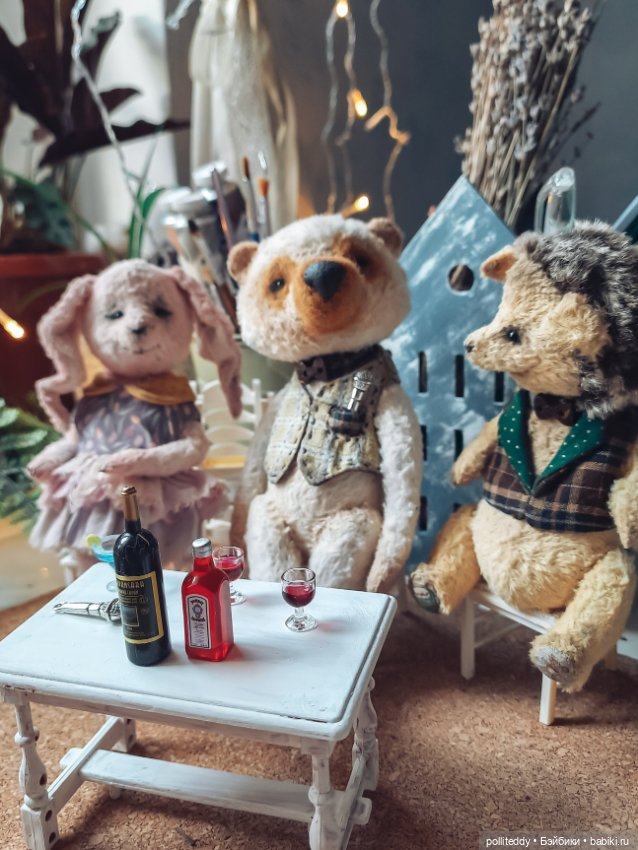 Ёжик!! Лошадка — Домашние фото авторских игрушек: Тедди (фото 3)