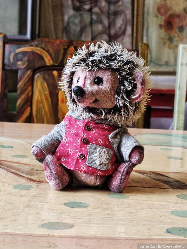 И снова Ёжики — Авторские мишки Тедди и друзья: фото (фото 8)