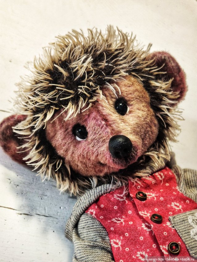 И снова Ёжики — Авторские мишки Тедди и друзья: фото (фото 10)