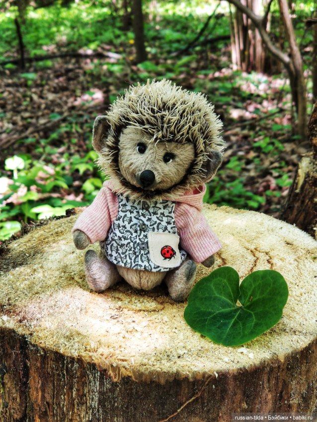 И снова Ёжики — Авторские мишки Тедди и друзья: фото (фото 5)