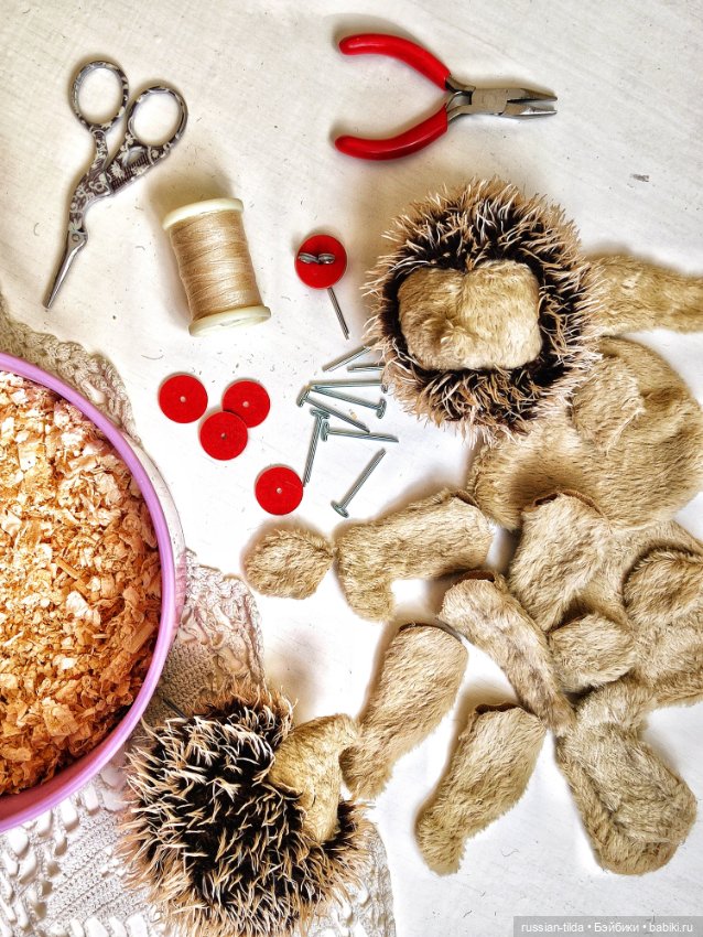 И снова Ёжики — Авторские мишки Тедди и друзья: фото